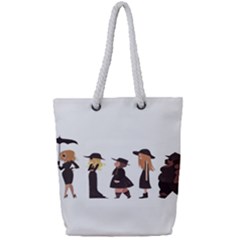 American Horror Story Cartoon Full Print Rope Handle Tote (small) by nate14shop