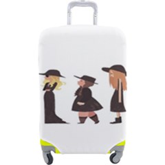 American Horror Story Cartoon Luggage Cover (large) by nate14shop