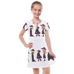 American Horror Story Cartoon Kids  Cross Web Dress