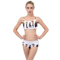 American Horror Story Cartoon Layered Top Bikini Set by nate14shop