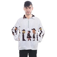 American Horror Story Cartoon Men s Half Zip Pullover by nate14shop