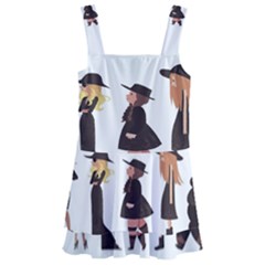 American Horror Story Cartoon Kids  Layered Skirt Swimsuit by nate14shop