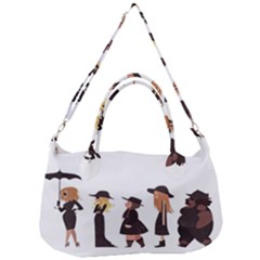 American Horror Story Cartoon Removal Strap Handbag by nate14shop