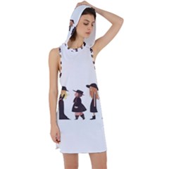 American Horror Story Cartoon Racer Back Hoodie Dress by nate14shop