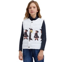 American Horror Story Cartoon Kid s Short Button Up Puffer Vest	 by nate14shop