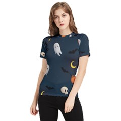 Halloween Women s Short Sleeve Rash Guard by nate14shop