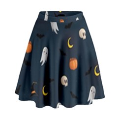 Halloween High Waist Skirt by nate14shop