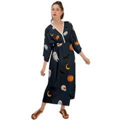 Halloween Grecian Style  Maxi Dress by nate14shop