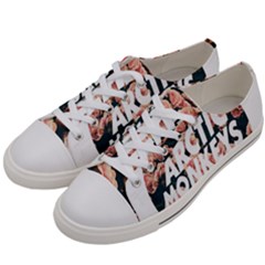 Arctic Monkeys Colorful Women s Low Top Canvas Sneakers by nate14shop