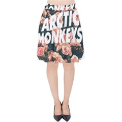 Arctic Monkeys Colorful Velvet High Waist Skirt by nate14shop