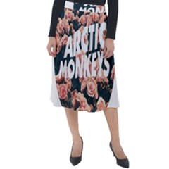 Arctic Monkeys Colorful Classic Velour Midi Skirt  by nate14shop