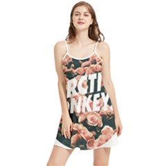 Arctic Monkeys Colorful Summer Frill Dress by nate14shop