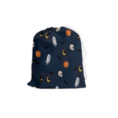 Halloween Drawstring Pouch (medium) by nate14shop