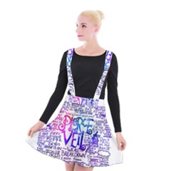 Piere Veil Suspender Skater Skirt by nate14shop