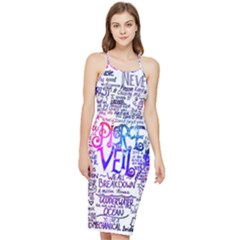 Piere Veil Bodycon Cross Back Summer Dress by nate14shop