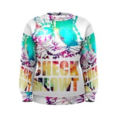 Check Meowt Women s Sweatshirt by nate14shop