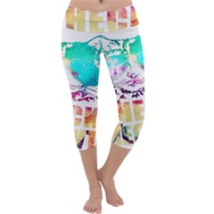 Check Meowt Capri Yoga Leggings by nate14shop