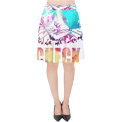 Check Meowt Velvet High Waist Skirt by nate14shop