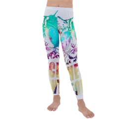 Check Meowt Kids  Lightweight Velour Leggings by nate14shop