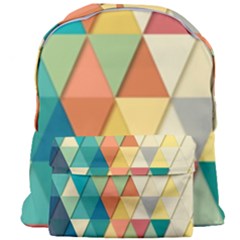 Geometric Giant Full Print Backpack by nate14shop