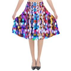 Hd-wallpaper 1 Flared Midi Skirt by nate14shop