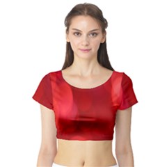 Hd-wallpaper 3 Short Sleeve Crop Top by nate14shop