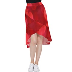 Hd-wallpaper 3 Frill Hi Low Chiffon Skirt