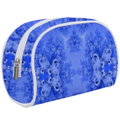 Blue Sky Over The Bluebells Frost Fractal Make Up Case (large) by Artist4God