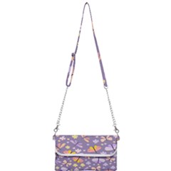 Vector-seamless-pattern-with-butterflies-beetles Mini Crossbody Handbag