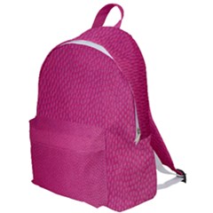 Pink Leather Leather Texture Skin Texture The Plain Backpack by artworkshop