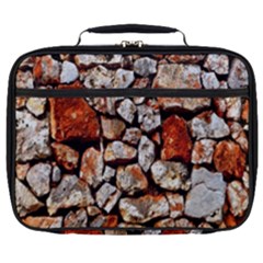 Stone Wall Wall Texture Drywall Stones Rocks Full Print Lunch Bag by artworkshop