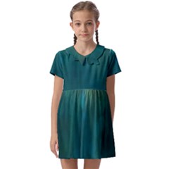 Background Green Kids  Asymmetric Collar Dress by nate14shop