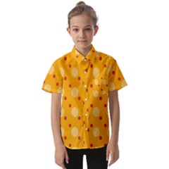 Circles-color-shape-surface-preview Kids  Short Sleeve Shirt by nate14shop