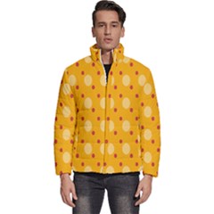 Circles-color-shape-surface-preview Men s Puffer Bubble Jacket Coat by nate14shop