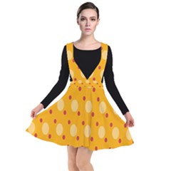 Circles-color-shape-surface-preview Plunge Pinafore Dress by nate14shop