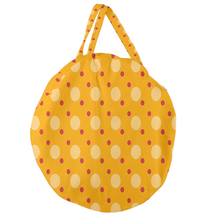 Circles-color-shape-surface-preview Giant Round Zipper Tote