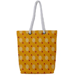 Circles-color-shape-surface-preview Full Print Rope Handle Tote (small) by nate14shop