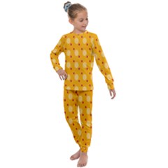 Circles-color-shape-surface-preview Kids  Long Sleeve Set  by nate14shop