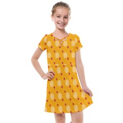 Circles-color-shape-surface-preview Kids  Cross Web Dress by nate14shop