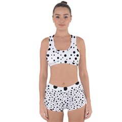 Motif-polkadot-001 Racerback Boyleg Bikini Set by nate14shop