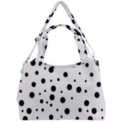 Motif-polkadot-001 Double Compartment Shoulder Bag by nate14shop