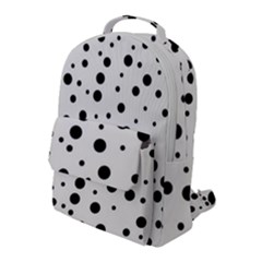 Motif-polkadot-001 Flap Pocket Backpack (large) by nate14shop