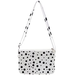 Motif-polkadot-001 Double Gusset Crossbody Bag by nate14shop