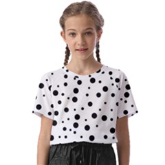 Motif-polkadot-001 Kids  Basic Tee by nate14shop