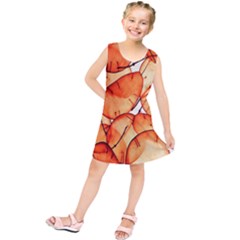 Orange Kids  Tunic Dress by nate14shop