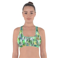 Painting Cross Back Sports Bra by nate14shop