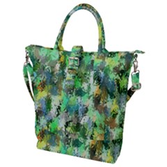 Painting Buckle Top Tote Bag by nate14shop