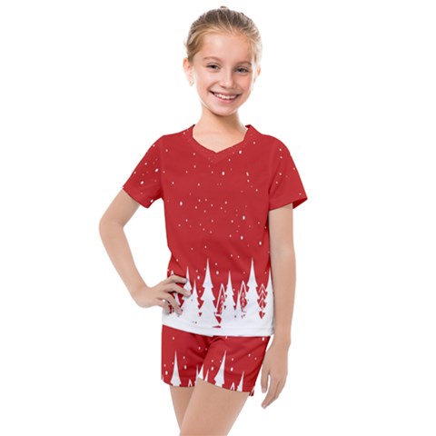 Merry Cristmas,royalty Kids  Mesh Tee And Shorts Set by nate14shop