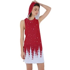 Merry Cristmas,royalty Racer Back Hoodie Dress by nate14shop