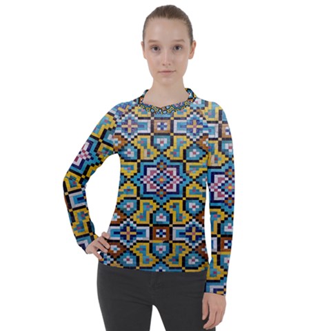 Kashi Women s Pique Long Sleeve Tee by nate14shop